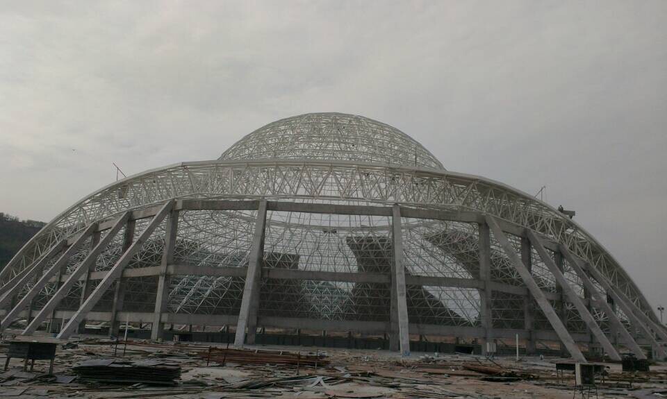 北流体育场馆网架工程